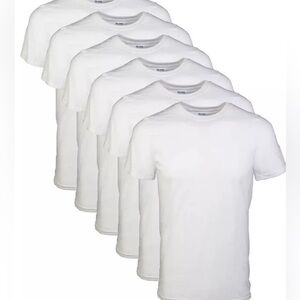 Gildan 6 pack Crew T-shirts - Men’s Small - New!